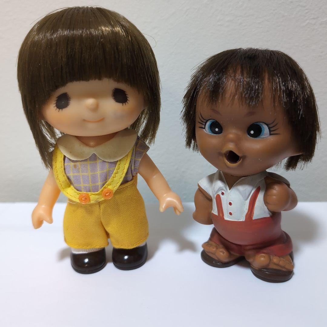 1970年代ゼンマイ可動毬つきモンちゃん AOKI 玩具製作日本製ソフビ製希少品 Yahoo!オークション - 昭和レトロ セキグチ ポッポちゃん ソフビ