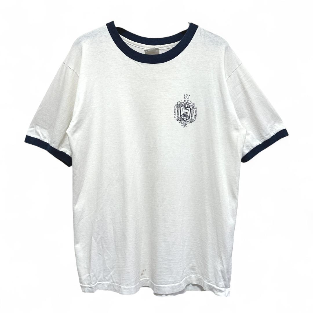 U.S. NAVAL ACADEMY カレッジ リンガーTシャツ 748