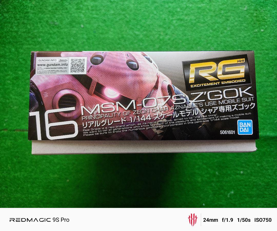 【新品・未組立】HG ジーライン スタンダードアーマーRG シャア専用 ズゴック