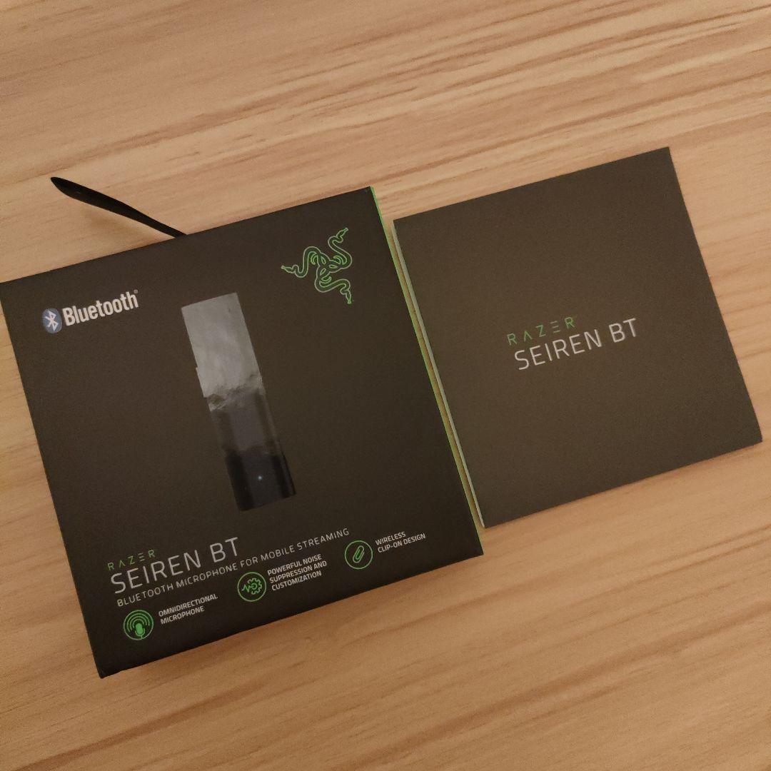 Razer レイザー Seiren BT ワイヤレスマイク クリップ型