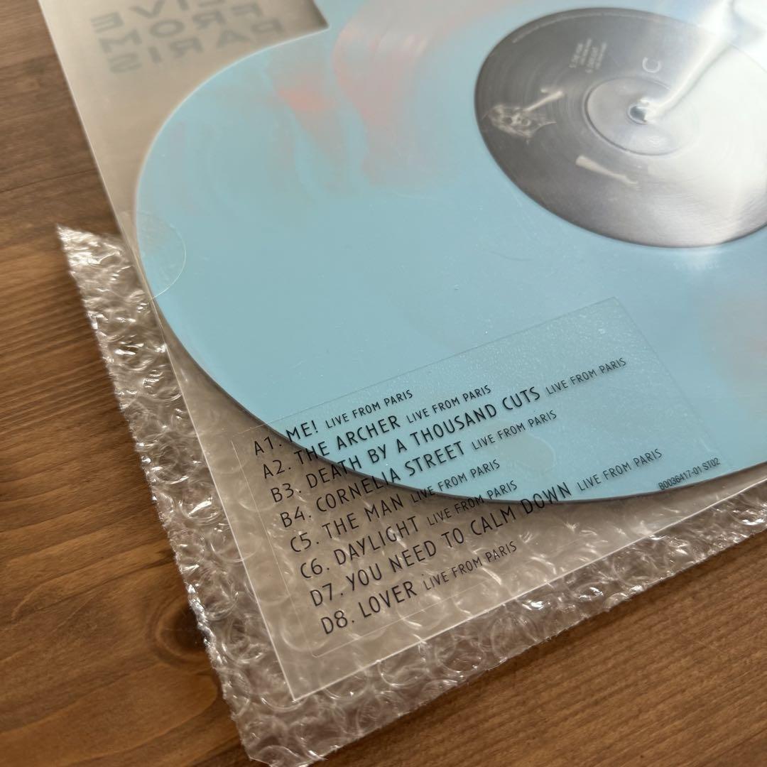 テイラースウィフト　taylor swift lover ハート型レコード