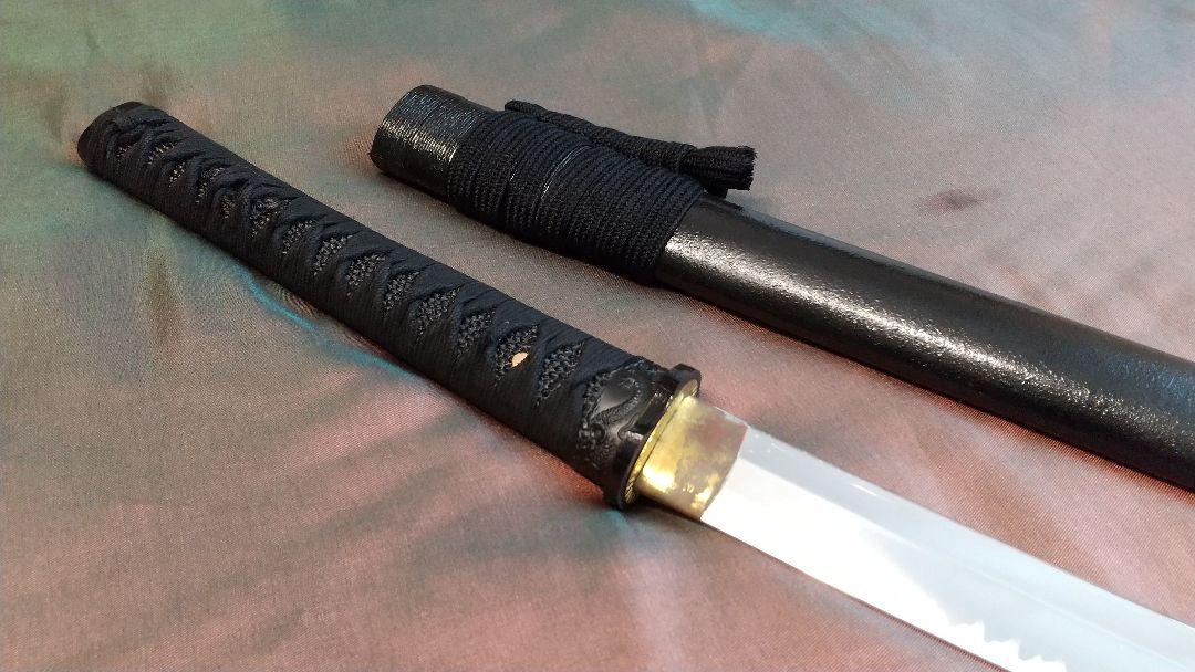 【鶴姫一文字風】模造刀 互の目刃 刀剣 喰出し鍔 模擬刀 sword 上杉謙信