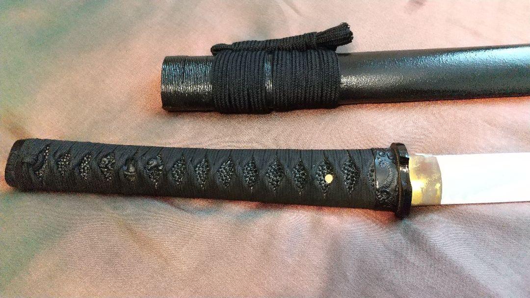 【鶴姫一文字風】模造刀 互の目刃 刀剣 喰出し鍔 模擬刀 sword 上杉謙信