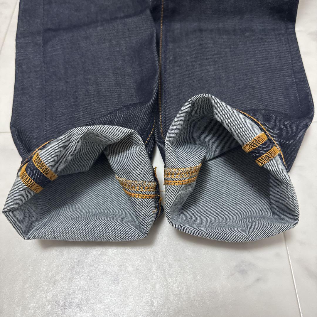 美品　ヌーディージーンズ　リーンディーン　DRY 16 DIPS　濃紺　W32