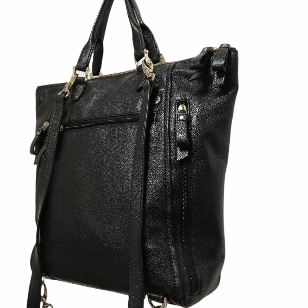 品質保証安い LANVIN エミール 2way トートバッグ リュック ランバン 黒 ブラック 6nrFh-m91593672312 人気SALE大人気