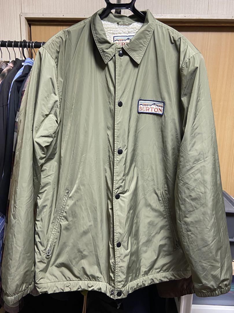 BURTON ボアジャケット オリーブ ナイロンジャケット 5,076円