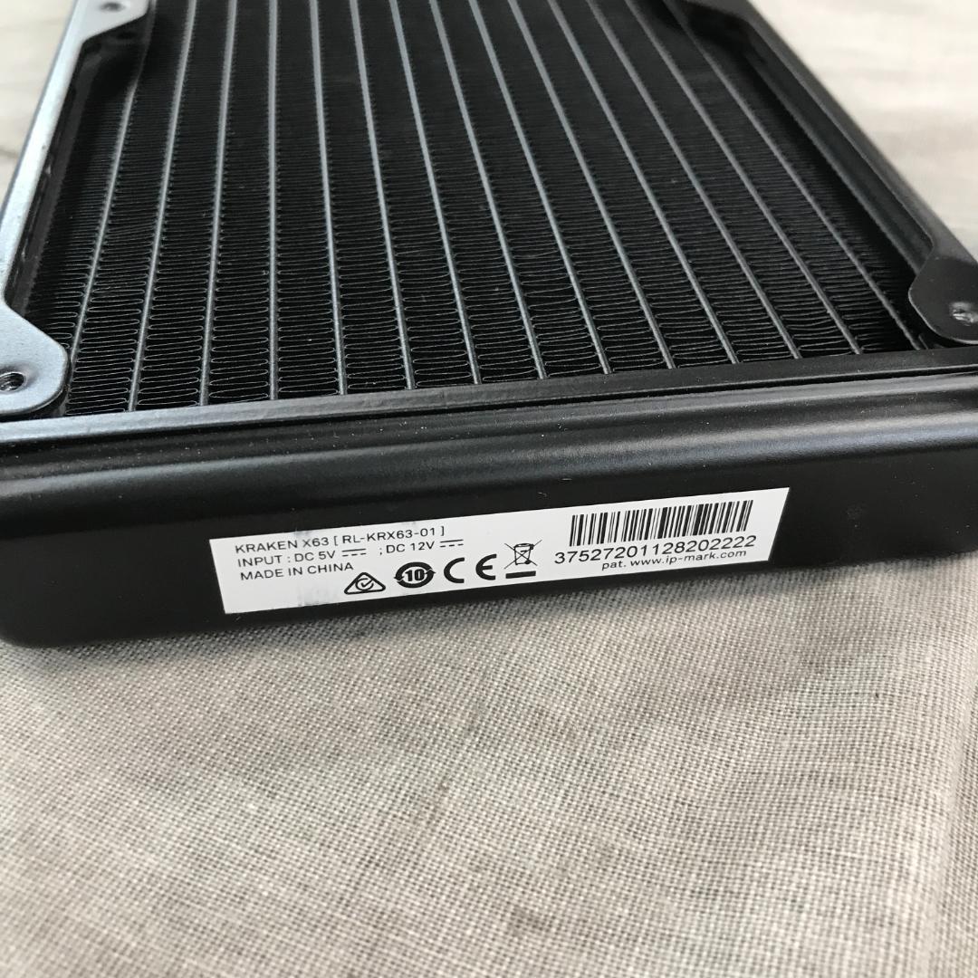 y*a様 動作未確認　NZXT KRAKEN X63 簡易水冷CPUクーラー