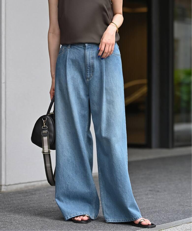 FRAMeWORK 24ss WIDE DENIM ワイド デニム 38