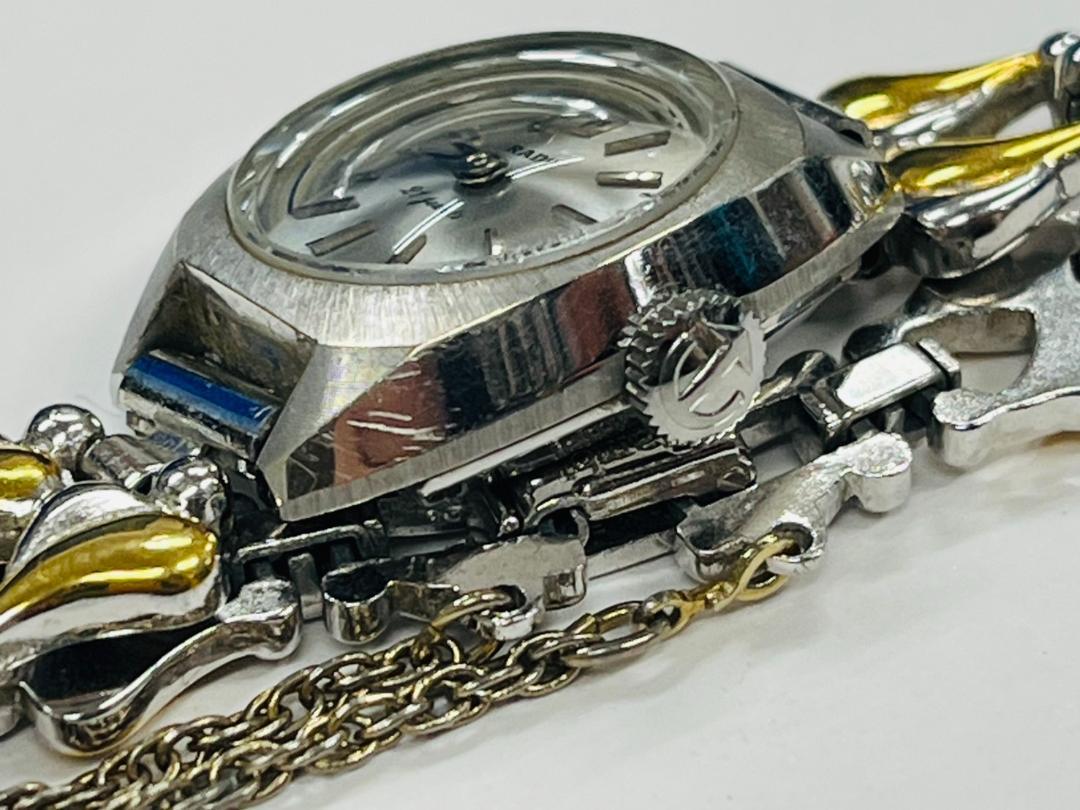 ■RADO ラドー K14WG 手巻き 腕時計 21JEWELS 金無垢 稼働品