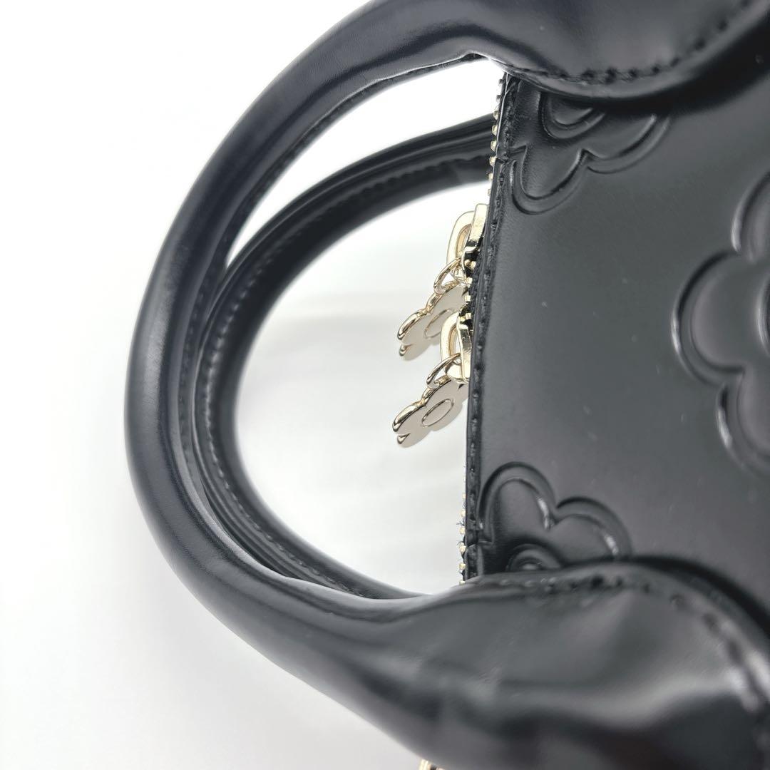 美品】MARY QUANT ディズニー コラボ 限定品 バッグ 2way 黒