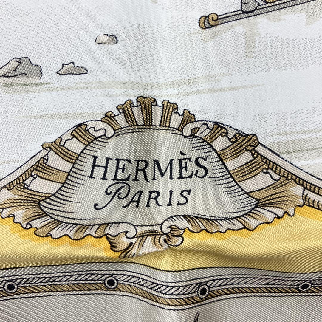 HERMES/エルメス カレ90 氷上の喜び d_135 HERMES/エルメス カレ90 氷上の喜び d_135 - メルカリ
