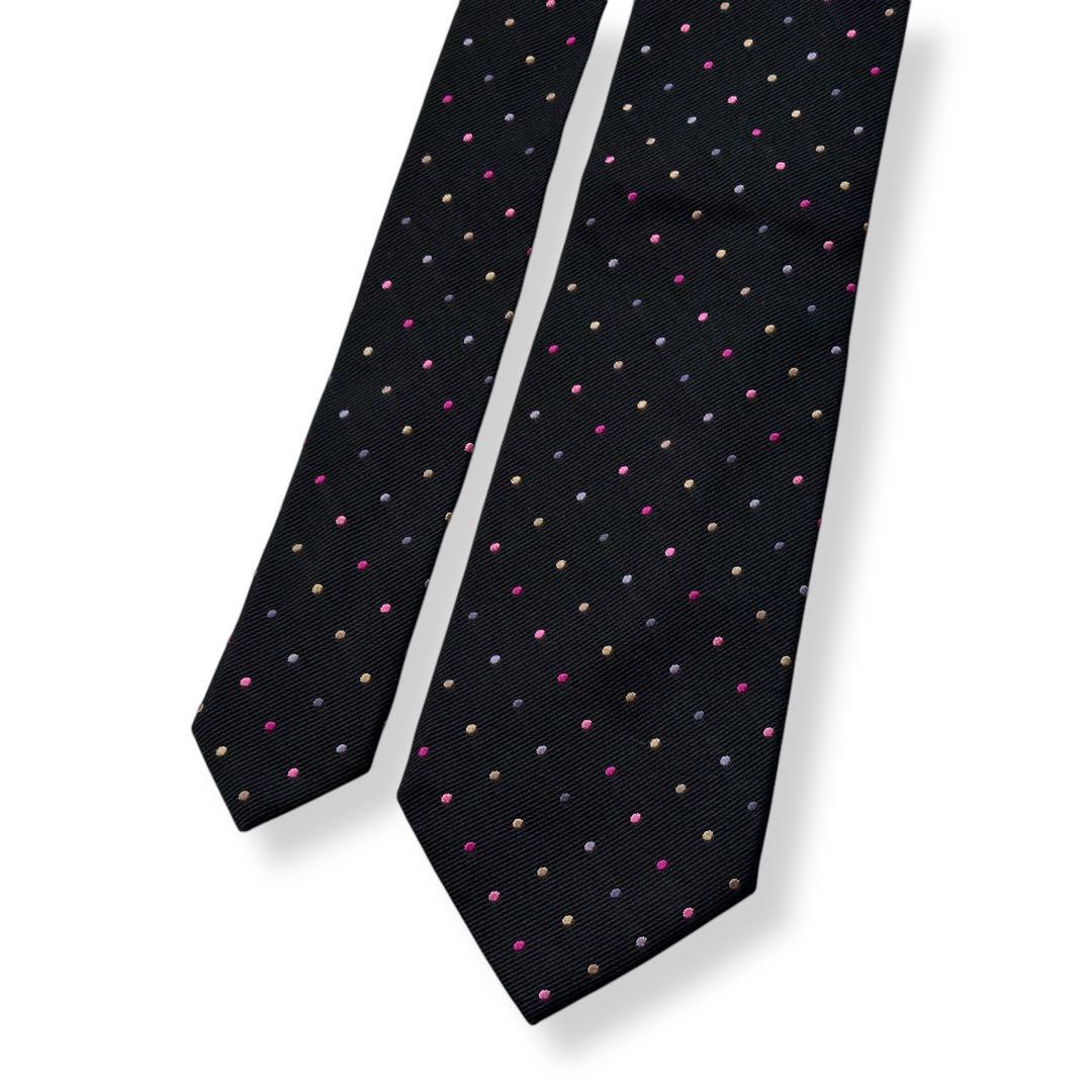 美品✨Paul Smith ネクタイ ポールスミス ジャガード ドット 花柄 - メルカリ