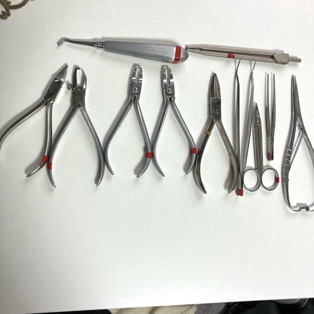 歯科技工　矯正プライヤー　他