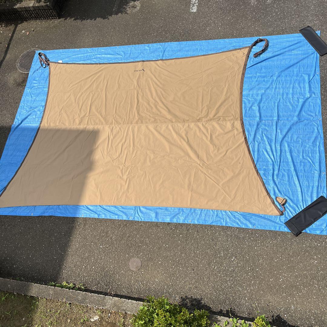 テンマクデザイン 焚き火タープTCコネクトヘキサとポールのセット販売