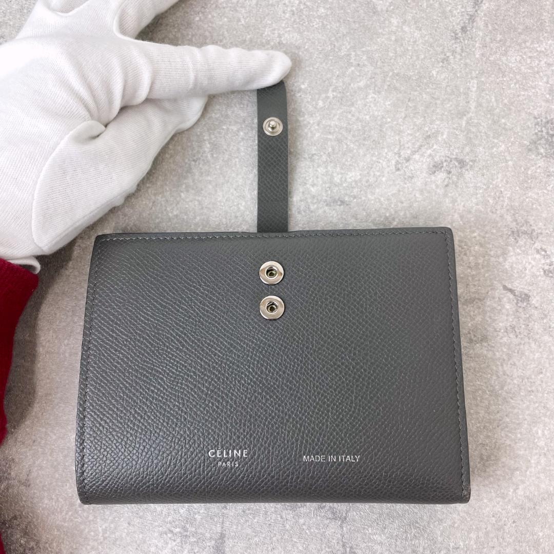 超特価通販 美品❤️フォローで2000円OFF❤️ コンパクト財布 ミディアム NzoFw-m91600790241 セリーヌ 低価大人気