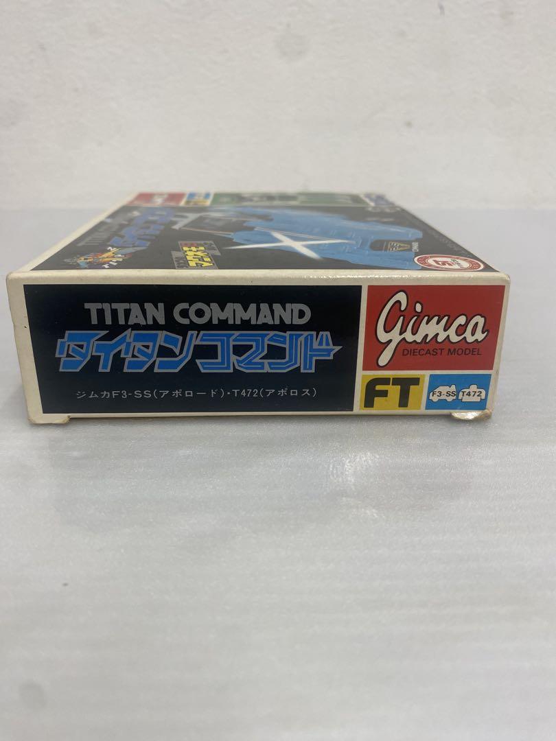 ミクロマン タイタンコマンド ジムカF3-SSアポロード T472