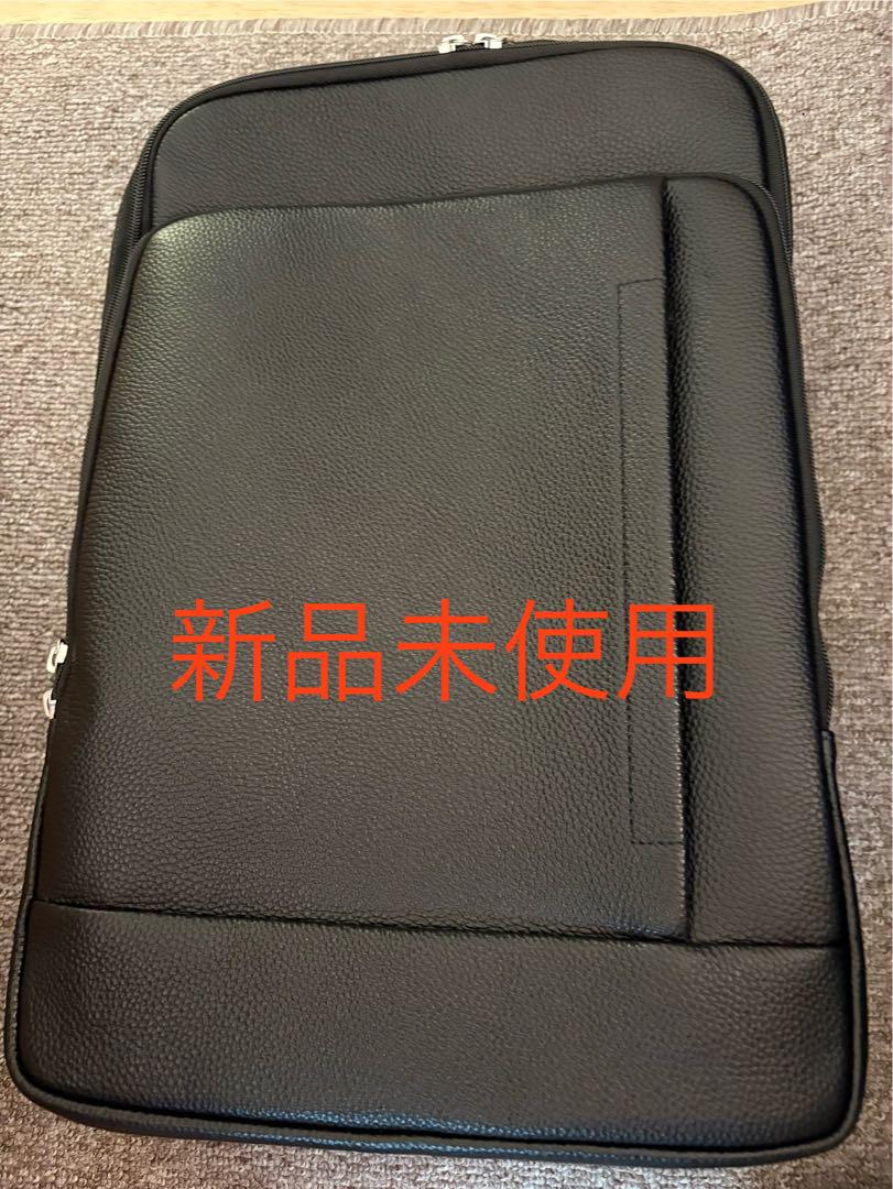 新品未使用 TIDING 本革　ビジネスリュック　16L