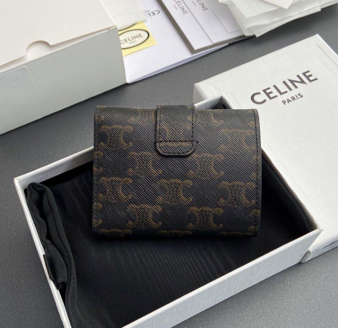 美品 ☆CELINE セリーヌ　三つ折り財布