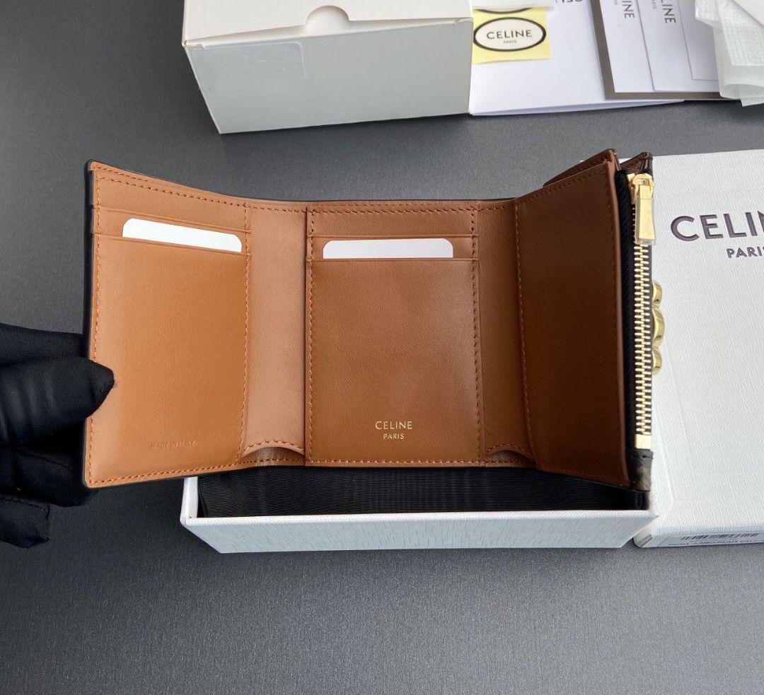 美品 ☆CELINE セリーヌ　三つ折り財布