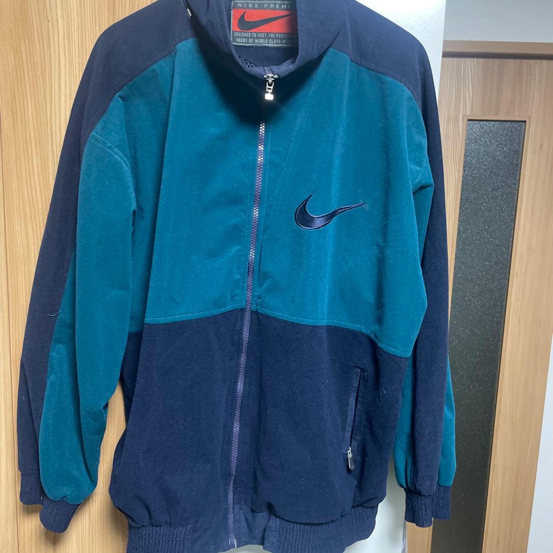 デザイン NIKE 90’s USAモデル ベロアフリース L 銀タグ