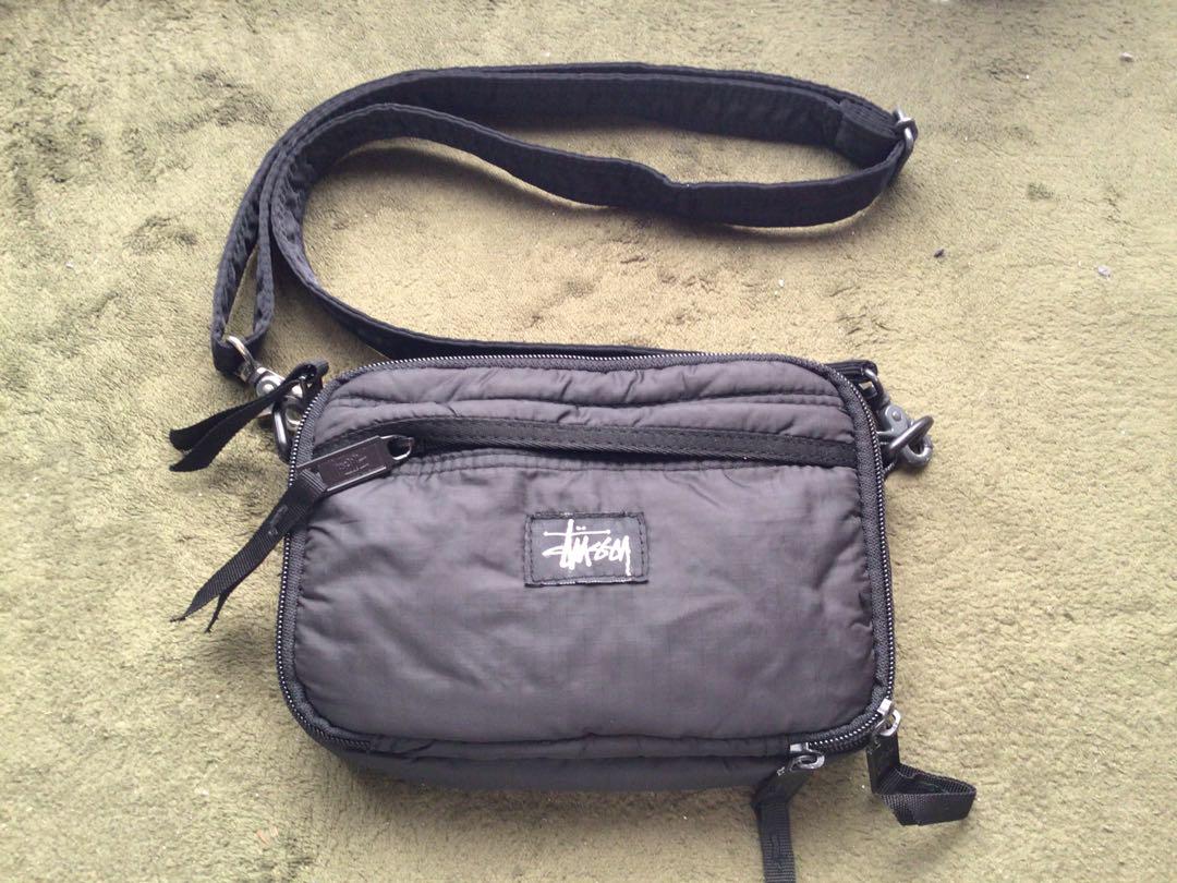 希少 old stussy ナイロン ショルダーバッグ STUSSY