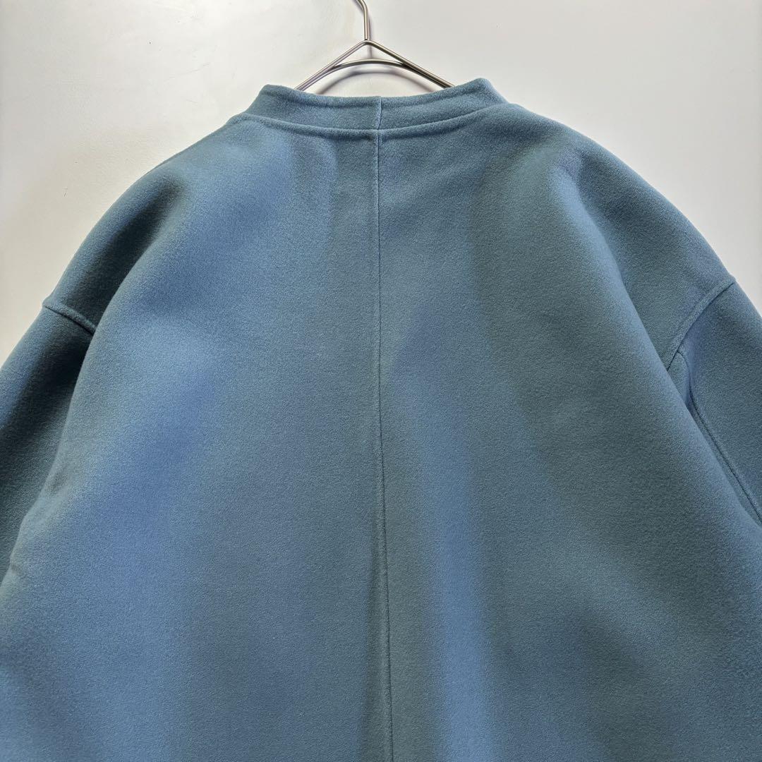 【美品】ASTRAET アストラットW/N リバー 4ポケット ノーカラーコート