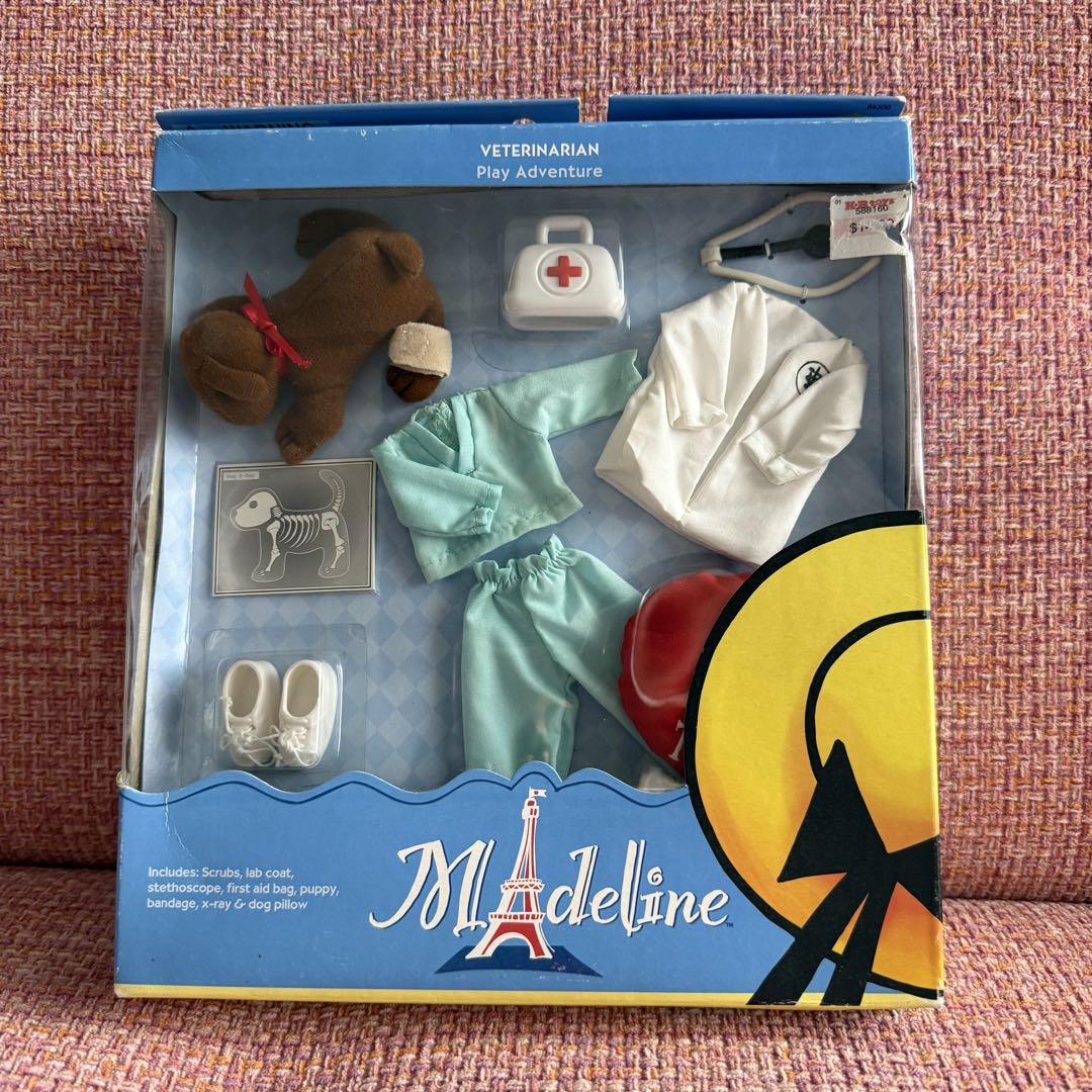 マドレーヌちゃん（Madeline ）８インチ用獣医師 セット