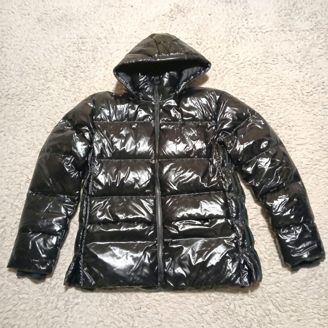 アディダス グロッシーパファーダウンジャケット サイズSS adidas