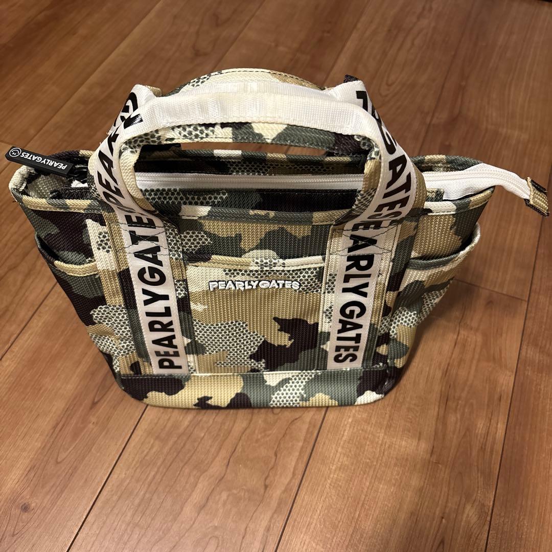 PEARLY GATES カモフラージュ キャディバッグ、5点セット PEARLY GATES カモフラージュ キャディバッグ、5点セット