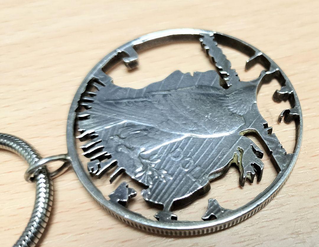 ◇アメリカ 銀貨 1926年 カットコインネックレス