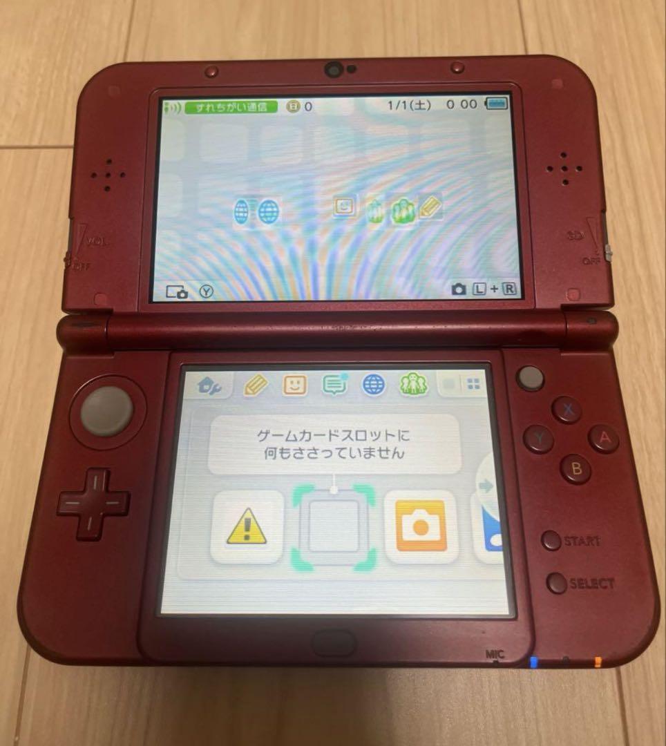 Newニンテンドー3DS LL メタリックレッド