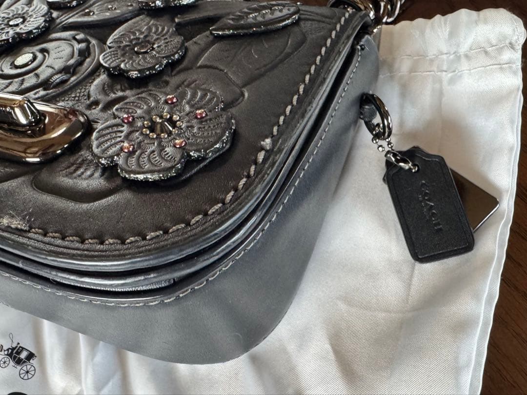 コーチCOACHのスワッガー ティーローズショルダーバッグ