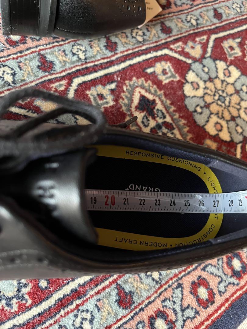 新品未使用/COLE HAAN/8M/ブラック革靴/ウォータープルーフ