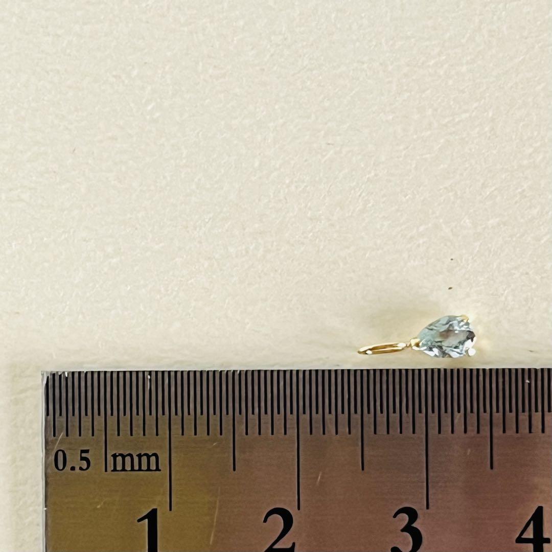K18 タンザニア産コーネルピン　ペンダントトップ　希少 K18 タンザニア産コーネルピン pear ペンダントトップ 希少