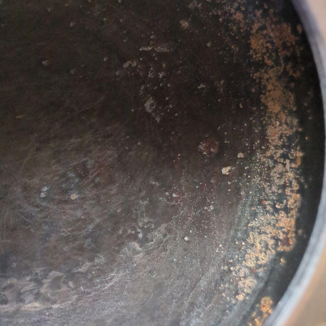 鉄瓶　ブドウ　南部鉄器