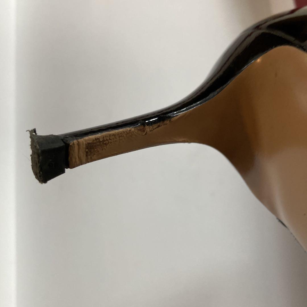 Salvatore Ferragamo ブラック ポインテッドトゥ サイズ8.5