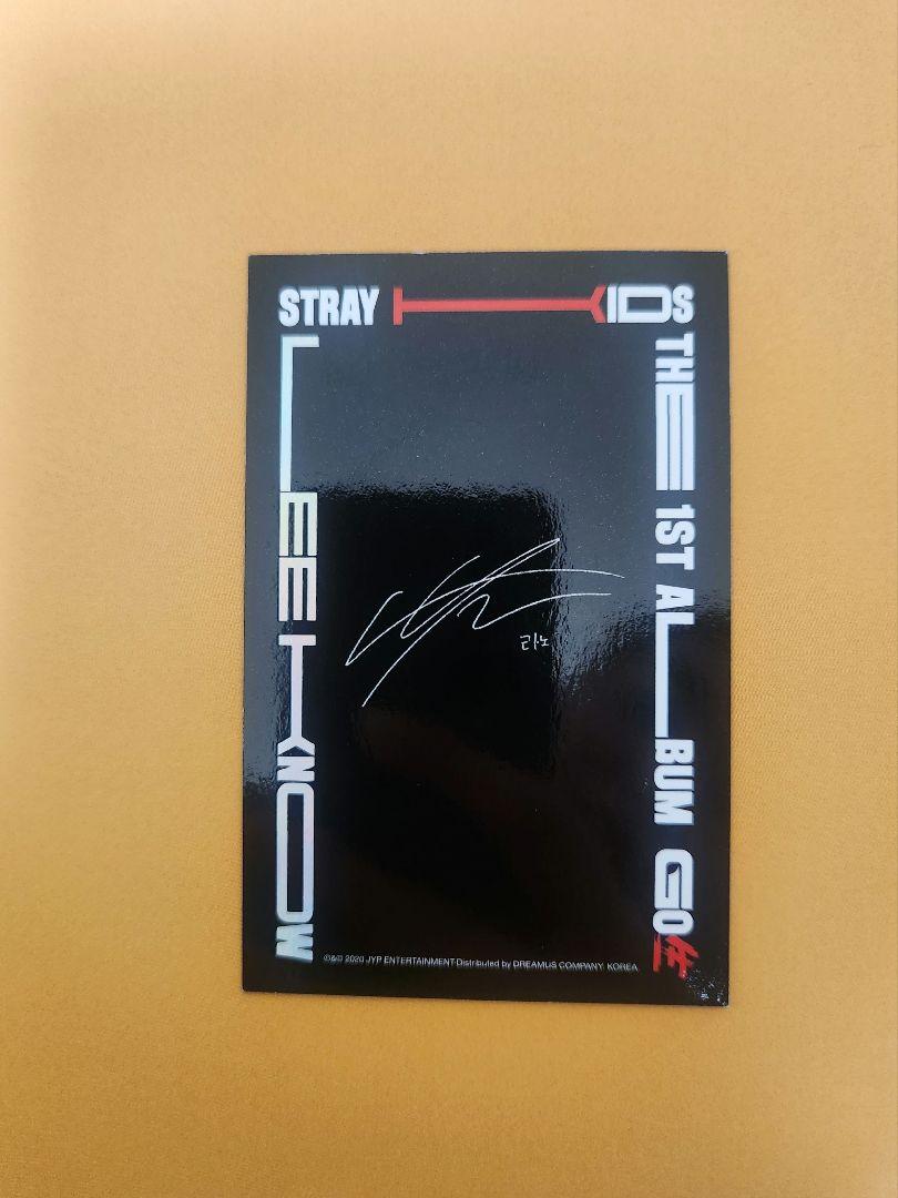 Stray Kids GO生 限定版 リノ トレカ