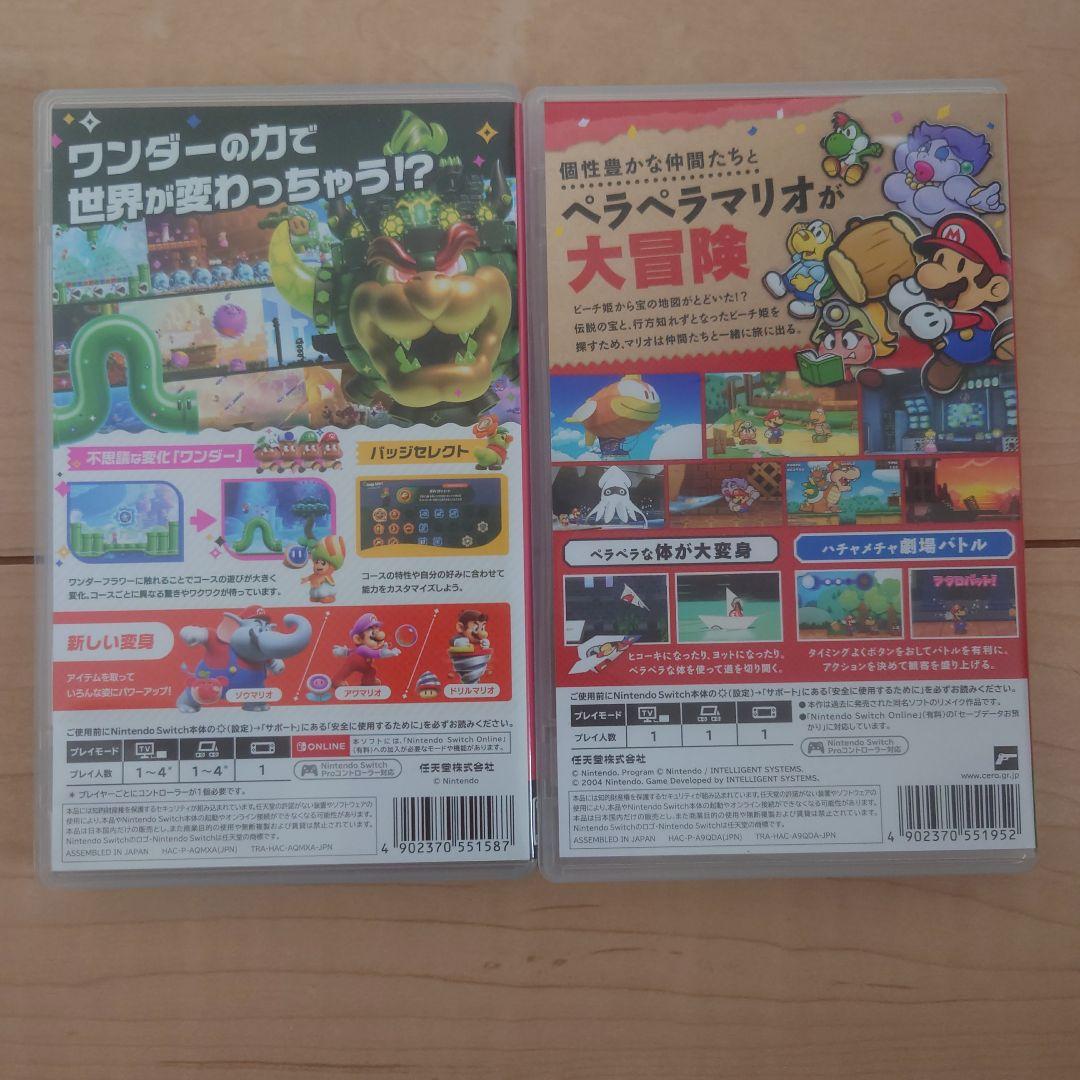 ペーパーマリオ　ワンダー　Switch