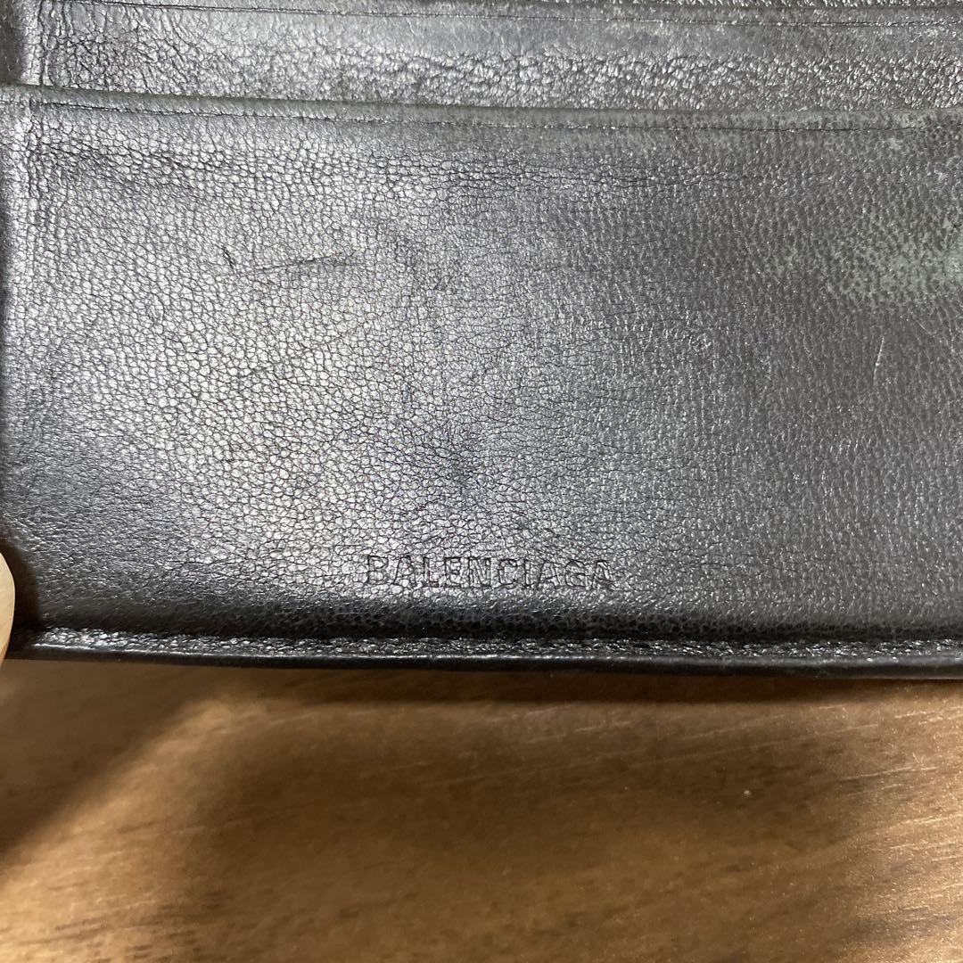 BALENCIAGA 二つ折り財布 ブラック