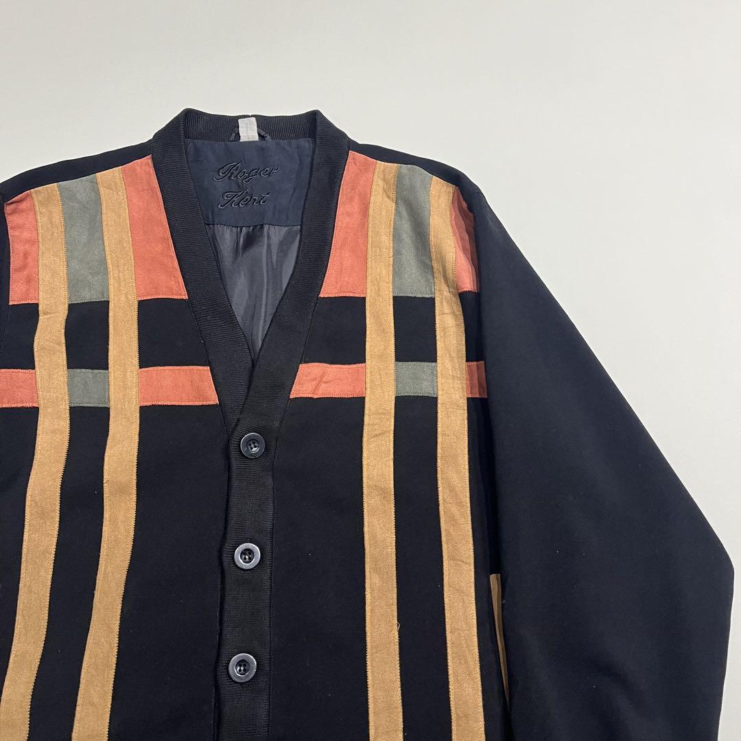 トップス Roger Kent switching Euro cardigan