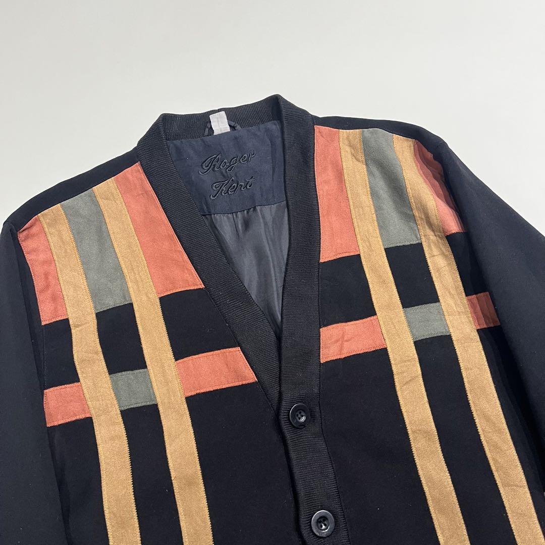 トップス Roger Kent switching Euro cardigan
