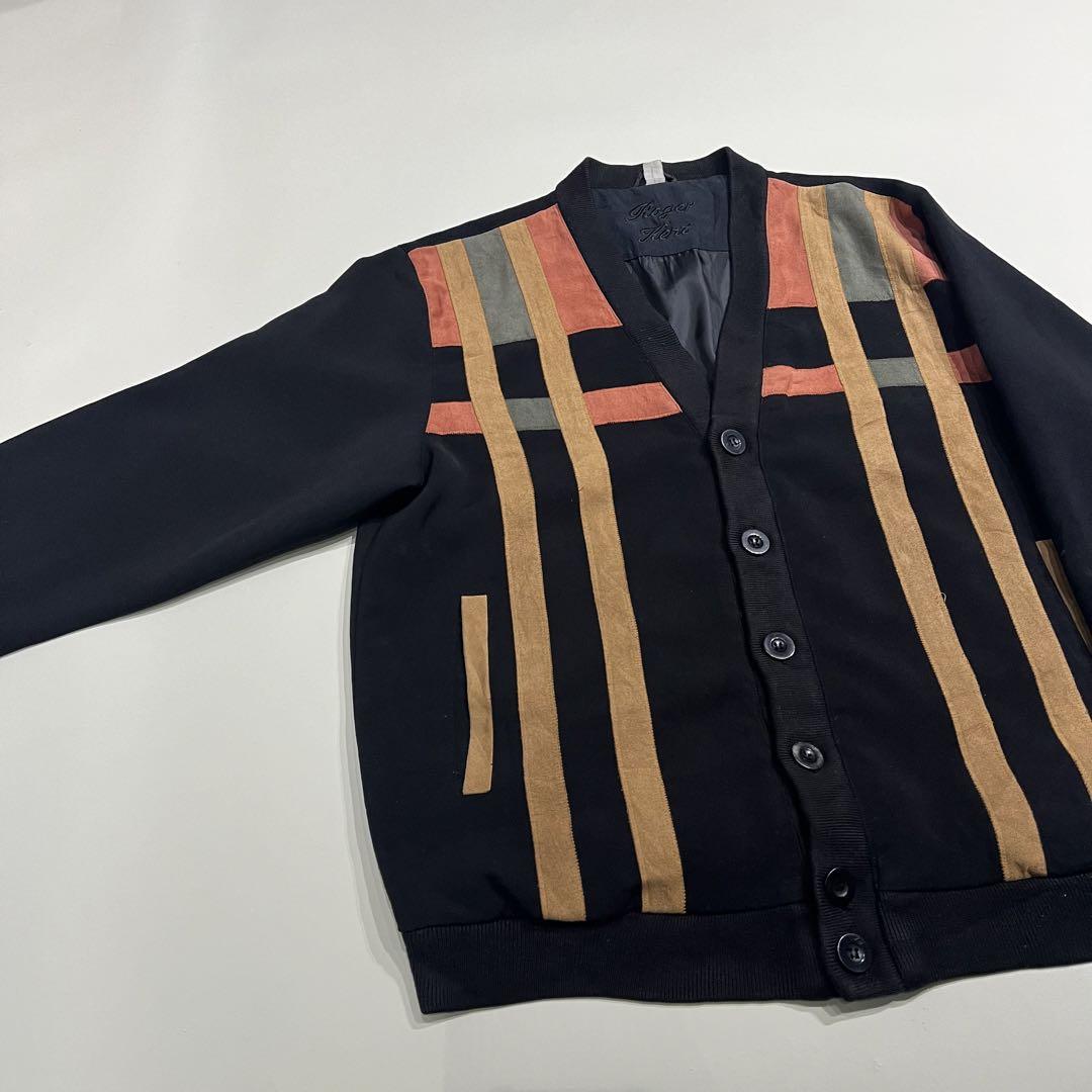 トップス Roger Kent switching Euro cardigan
