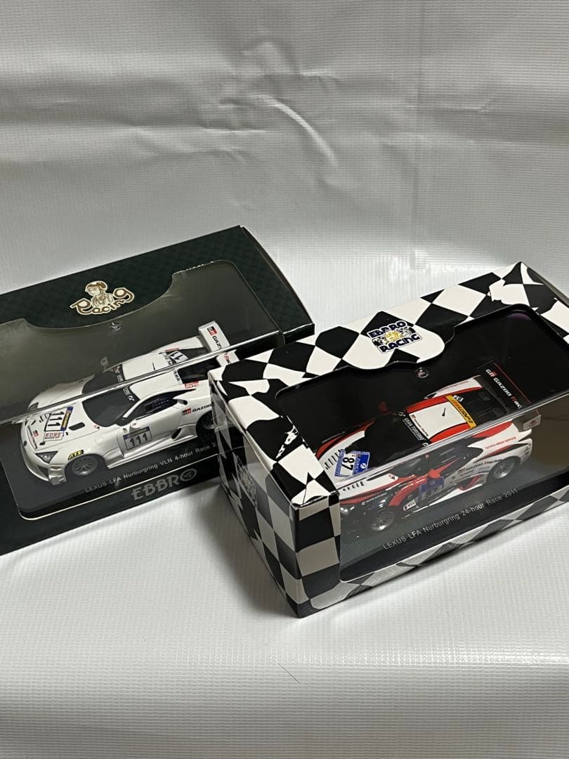 EBBRO LEXUS LFA Nurburgring 2台セット