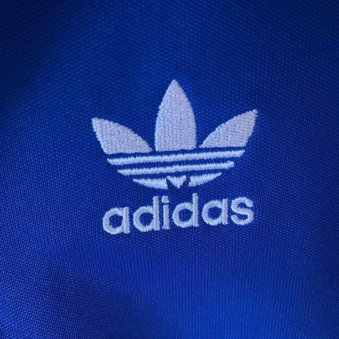 極美品　adidas トラックジャケット ファイヤーバード　スカイブルー　XL