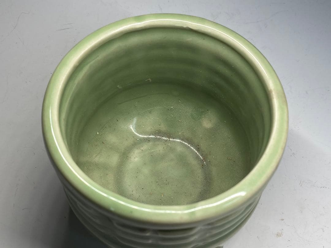 整理品 青磁三脚香炉 骨董 中国陶器 特価 kandjietfreres.com