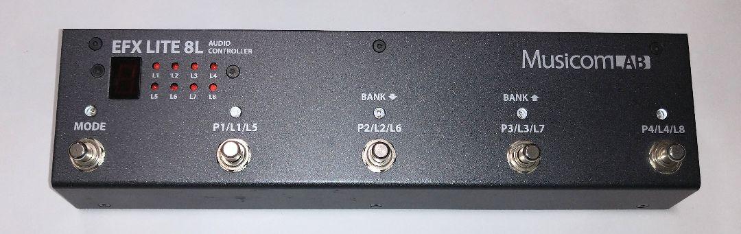 【美品】Musicom Lab EFX LITE 8L ラインセレクター