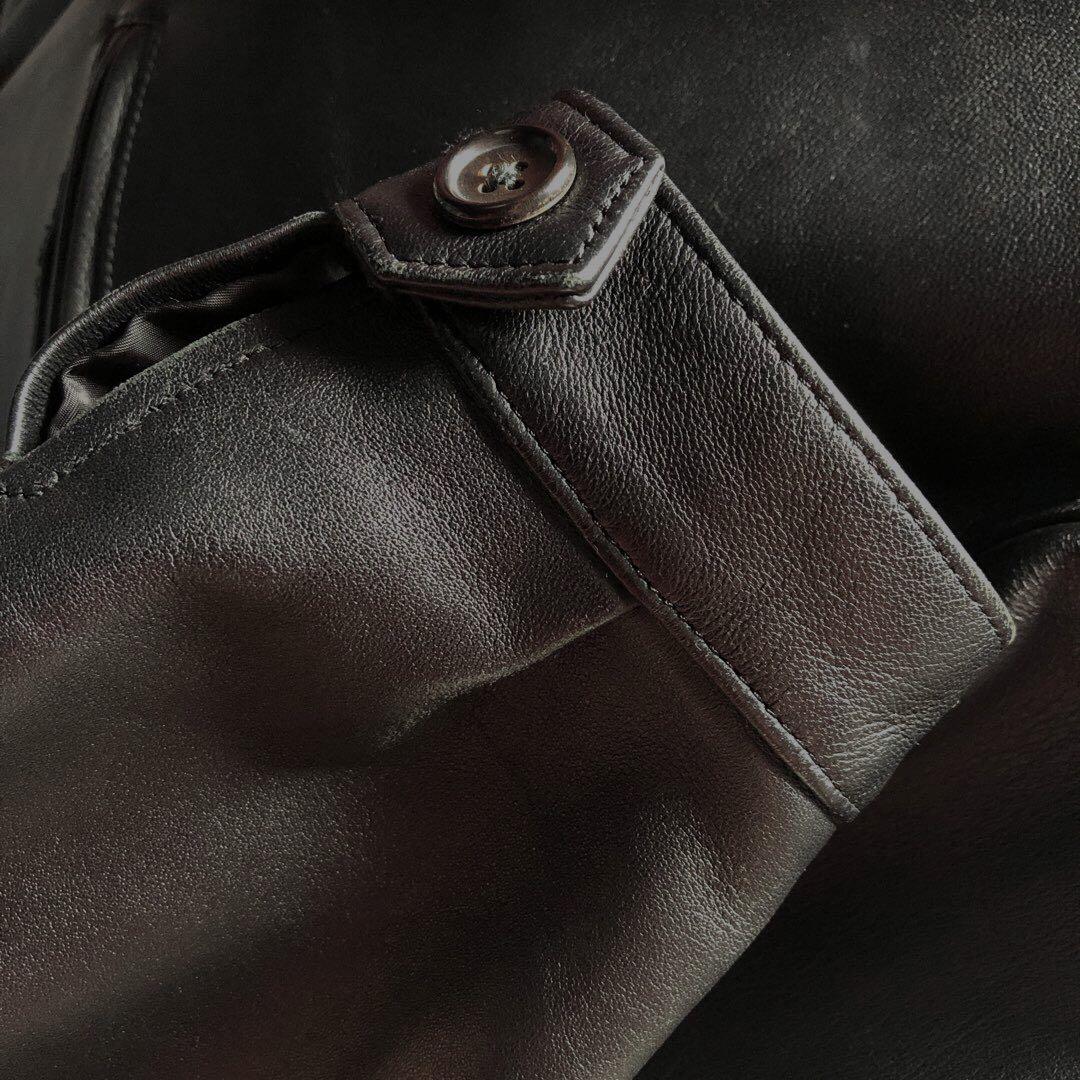 Y's for men 赤ラベル レザージャケット 黒 Lサイズ 牛革 ブラック