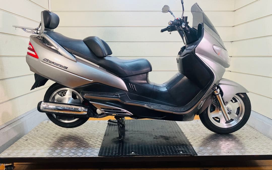 走行距離不明★ スズキ スカイウェイブ CJ42A ビッグスクーター　兵庫