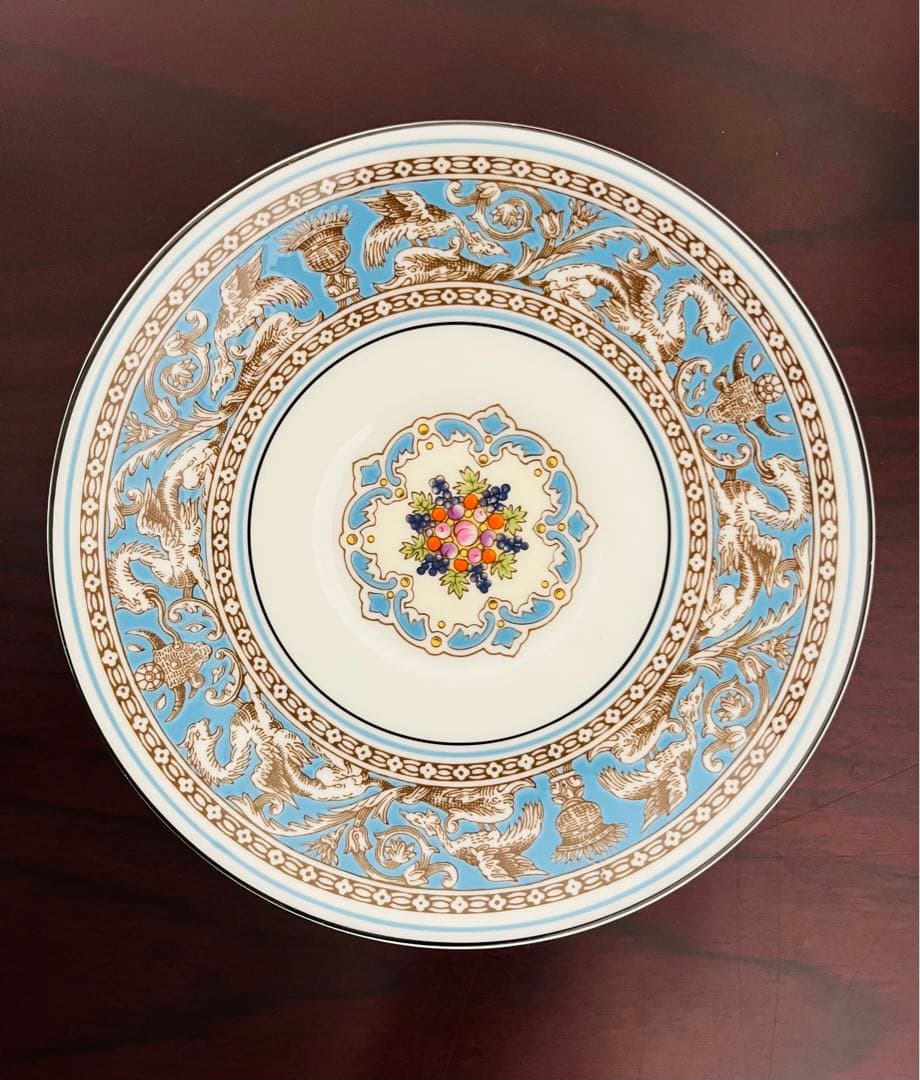 ウェッジウッド フロレンティーンターコイズ カップ&ソーサー 2客 ウェッジウッド