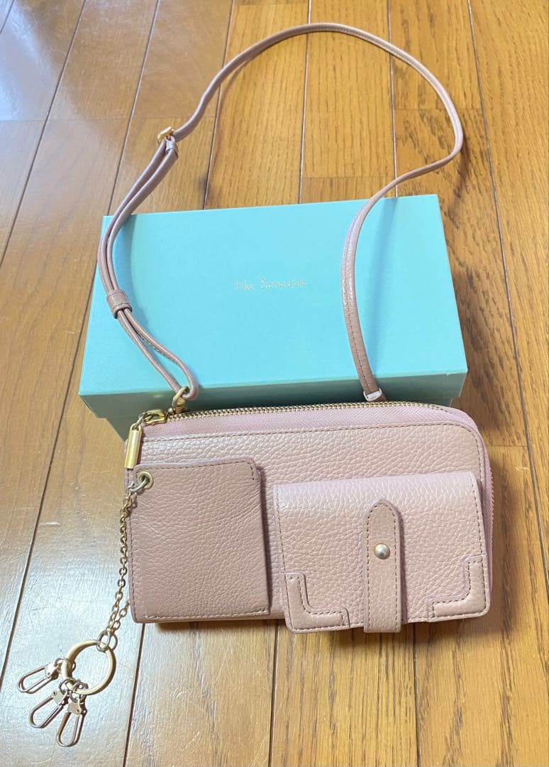 ハースケジュール　スマホ　ショルダーバッグ